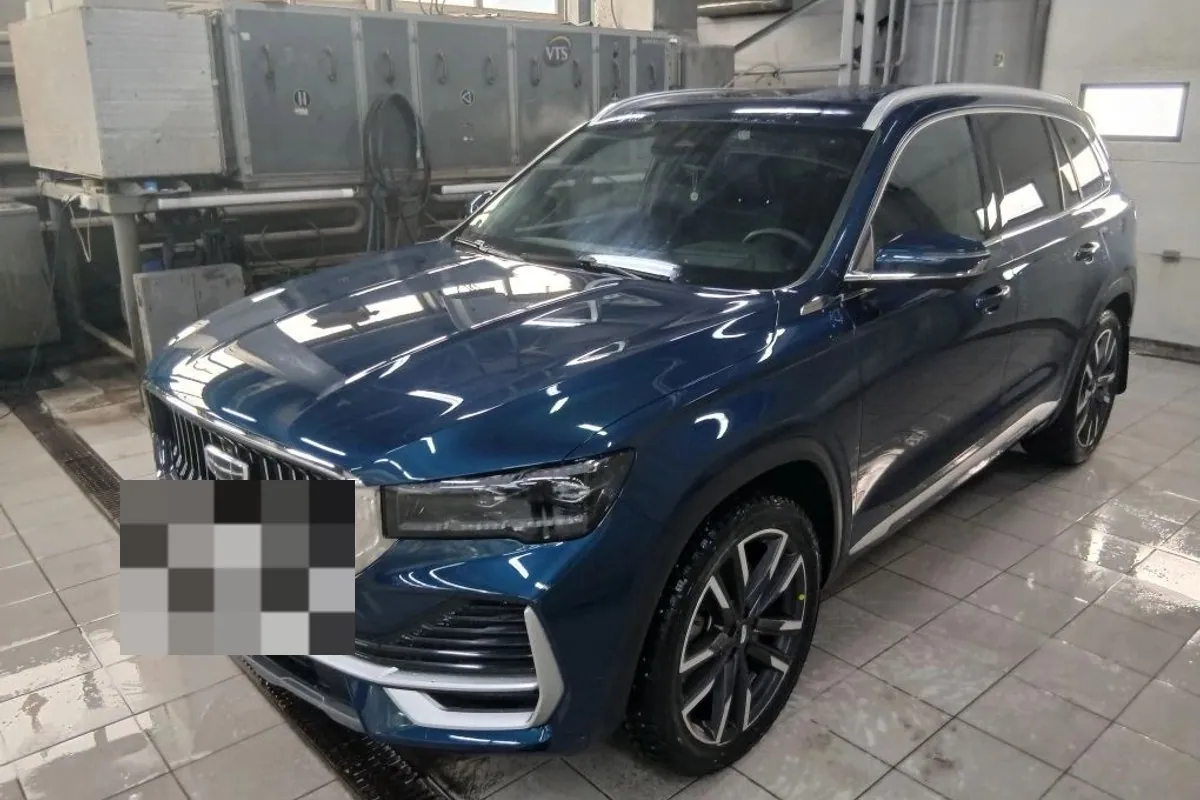 Geely Monjaro после кузовного ремонта