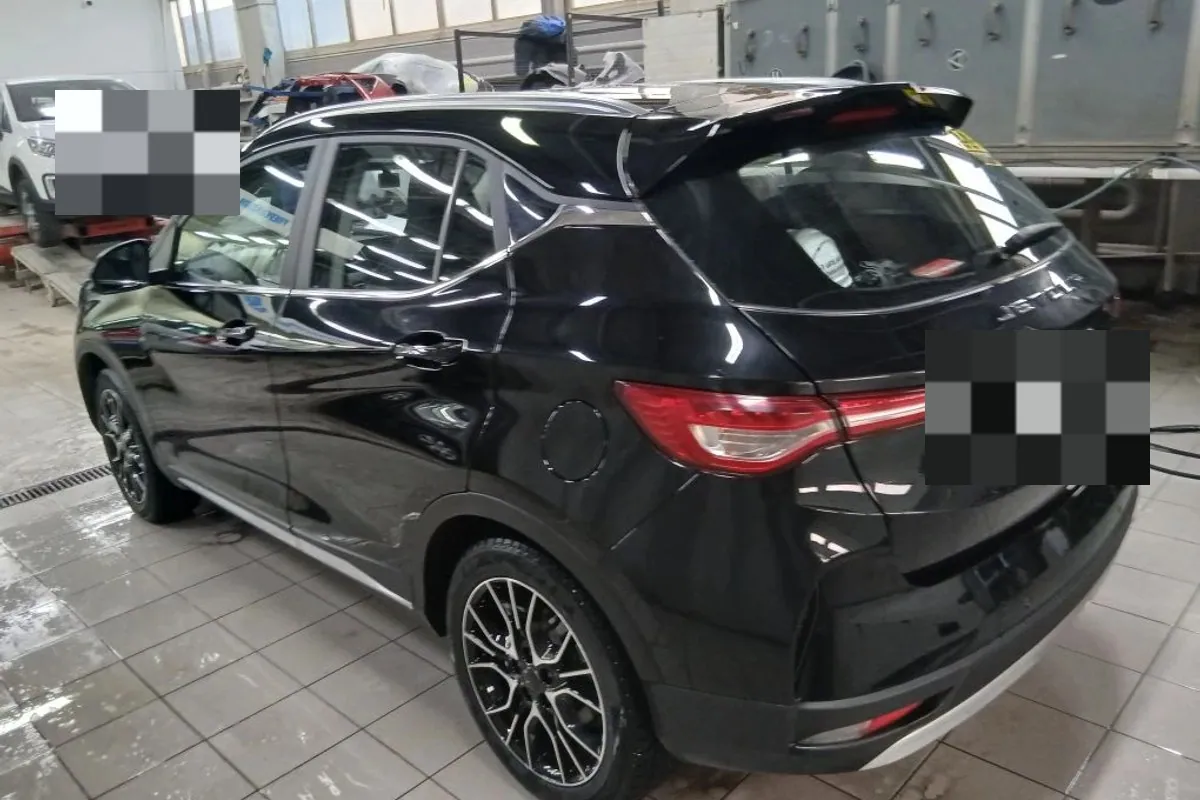 JETOUR X50 после ремонта и окраски переднего бампера